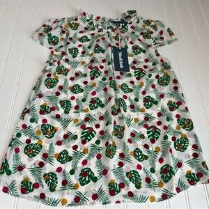 Modcloth Cap Sleeve Top Blouse Ruffleneck Women Medium NEW 684